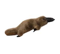 Peluche Ornithorynque Gris, Peluche Douce À Bec De Canard, Adorable Et Réaliste Animal Sauvage, Coussin Confortable Idéal Pour Anniversaires, Noël, Décorations De Fête Et Les Activités (30cm)