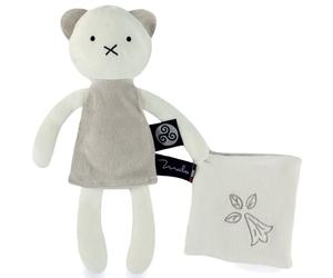 Peluche Ours 28 cm avec doudou Terres de Légendes Maïlou Tradition® c