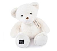 Peluche ours 40 cm en 100% polyester collection LE NOUNOURS blanc
