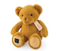 Peluche ours 40 cm polyester collection LE NOUNOURS jaune ocre