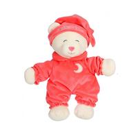 Gipsy Toys - Ours Baby Bear Douceur - 24 cm - Corail blanc TU