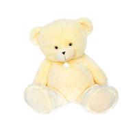 HISTOIRE D’OURS - Peluche Ours Géante XXL Bellydou 110 cm Blanc Crème - Collection Bellydou - Doudou Moelleux Et Rassurant Pour Enfant Dès La Naissance - Idée Cadeau Bébé Fille Et Garçon - HO2898