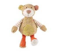 Peluche Ours Brun Patchwork Green 29 cm - Sigikid® Coton Bio