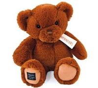 Peluche Ours Capuccino Le Nounours - 28 cm Marron G