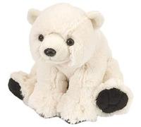 peluche ours de 30 cm blanc