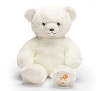 Peluche ours emile blanc