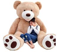 Peluche Ours en Peluche Géant Brun 160cm - YunNasi - Pour Enfants de 3 ans et plus - Intérieur