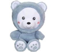 Peluche Ours Hoody Pets - GIPSY TOYS - Bleu, 24 cm