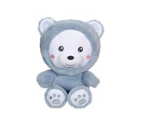Peluche Ours Hoody Pets - GIPSY TOYS - Bleu, 24 cm