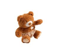 Peluche Ours Marron Avec Détails Brodés