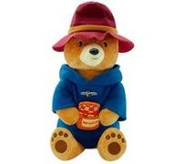 Peluche Ours Paddington Avec Son Manteau Et son pot de miel 37 Cm - Set Doudou Enfant + Carte offerte - Dessin Anime
