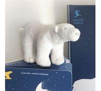 Peluche ours pompon Francois pompon - Collectif - Elan Vert Eds - Boîte ou accessoire - Jeux livres objets