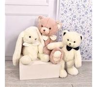 Peluche ours Preppy Chic - 40CM Rose Histoire d'ours Rose G