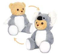 Peluche Ourson Déguisé en Koala 25 cm BRUBIES Pyjama Ours Doudou Deguisement