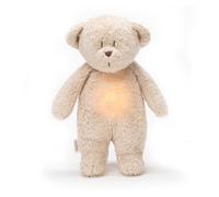 Peluche ourson nature bio avec sons & lumières sable Moonie