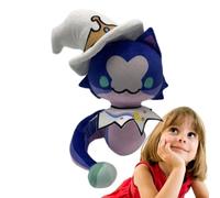 Peluche Owl House - Peluche en forme de dessin animé douce de haricots verts pour garçons et filles | Jolie poupée en peluche fantaisie, décoration de chambre d'Halloween, présentoir pour