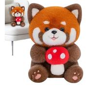 Peluche Panda 30 cm Douce Adorable Confortable Collection Décoration de | Panda Jouet Animal en Peluche Pour Adolescents Adultes et Garçons Filles