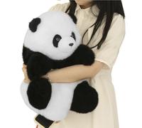 Peluche Panda - Animal Apaisant Pour Dormir,Compagnon Émotionnel En Peluche Douce Cadeau Pour Filles, Adultes Et Fête D'anniversaire