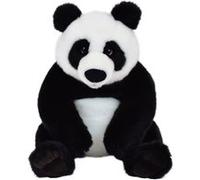 Peluche Panda Assis Toodoo - 32 cm Noir G