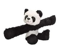 peluche Panda avec Bracelet à Claquer de 20 cm noir blanc Wild Republic G