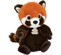 Histoire D’Ours - Doudou Peluche Panda Roux 20 cm Ultra Doux Matière Stretch - Compagnon Bébé Sensoriel Mixte - Cadeau Naissance Original, Câlin & Ludique - HO3279