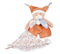 Peluche Pantin Ours Polochon Caramel