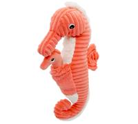 Peluche Papadou papa et bébé Les Ptipotos Corail (34 cm)