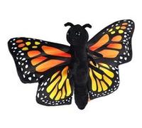 Peluche Papillon Monarch Butterfly De 21 Cm Noir Jaune