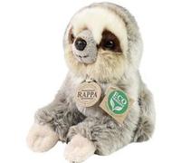 Peluche Paresseux Assis 18 cm en Polyester Ultra Douce Eco Friendly Rappa Gris