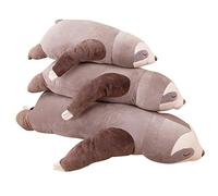 Peluche Paresseux Oreiller, Coussin en Peluche Mignon, Peluche Animal Jouets Tout Doux, Coussin de Décoration pour Chambre Canapé, Cadeau pour Famille Enfants Femme Noël/Anniversaire