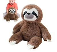 Peluche paresseux, paresseux en peluche | Jouet animal d’oreiller paresseux en peluche douce - Animaux en peluche mignons, jouet de compagnon de couchage paresseux adorable et doux pour garçons filles