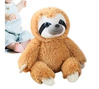 Peluche paresseux - Peluche douce rembourrée | Adorable oreiller de paresseux, de paresseux tendre, peluche réconfortante parfaite pour les filles, garçons, anniversaire, cadeau de Noël, animal