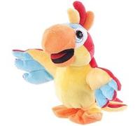 Peluche parlante 22 cm avec microphone intégré - Perroquet G
