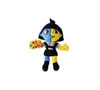 Peluche parlante ENA Dream BBQ, fille jaune et bleue, poupée, 25cm