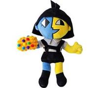 Peluche parlante ENA Dream BBQ, fille jaune et bleue, poupée, 25cm Jaune