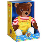 Peluche parlante et musicale - Gipsy Toys - Petit ours brun - Conteur - 28 cm - Marron, jaune, rouge