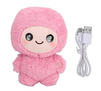 Peluche Parlante Intelligente AI, Compagnon Vocal Multilingue avec Narration, Contrôle par Application, Clonage Vocal, Soutien au Développement émotionnel pour Tout-Petits (Pink)