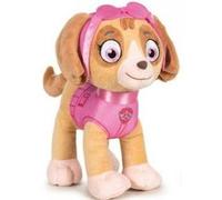 Peluche pat patrouille 18 cm chien stella - chiots - doudou licence - enfant