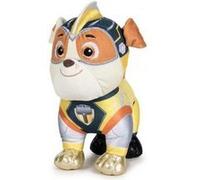 Peluche pat patrouille 29 cm chien ruben collection super heros - myghty pups - doudou licence - enfant - chiots