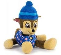 Peluche Pat Patrouille Chase Couche 50 Cm - Chien - Set Doudou Enfant Avec Carte Tigre