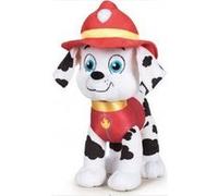 Peluche pat patrouille marcus 30 cm chien pompier - doudou enfant - nouveauté