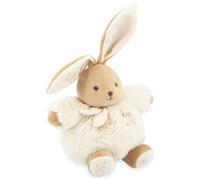 KALOO - Doudou Lapin Crème 17cm - Peluche Ultra-Douce et Moelleuse pour Bébé - Compagnon Tendre Dès la Naissance - Taille idéale pour Petites Mains - Cadeau de Naissance - K214020