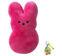 Peluche Peeps Lapin et Goserda® Porte-clés Poulet Rose 25cm Rose G