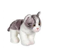 Peluche - Chat Floppikitty - 22 Cm Gris TU