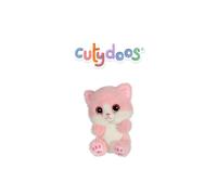 Peluche - GIPSY TOYS - Chat ""CUTYDOOS"" 13 CM - Rose poudré - PINKY