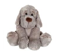 Peluche - Peluche Chien Flatoutou Blanc - 50 Cm Gris TU