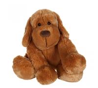 Peluche - peluche chien flatoutou blanc - 50 cm marron TU