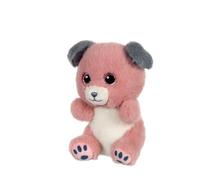 Gipsy Toys - Peluche Chien « CUTYDOOS » - 13 CM - Rose Poudre ET Gris