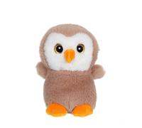 Peluche - peluche chouette taupe fall friends - 15 cm marron TU
