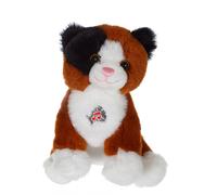 Peluche - Peluche Dogz & Kats Sonores 18 Cm - Chat Noir Et Marron Marron TU